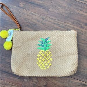 Pineapple Clutch Bag - NWT